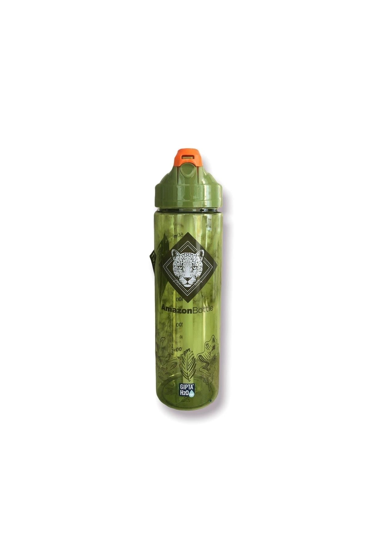 Amazon Tritan Pipetli Matara 600ml - Yeşil