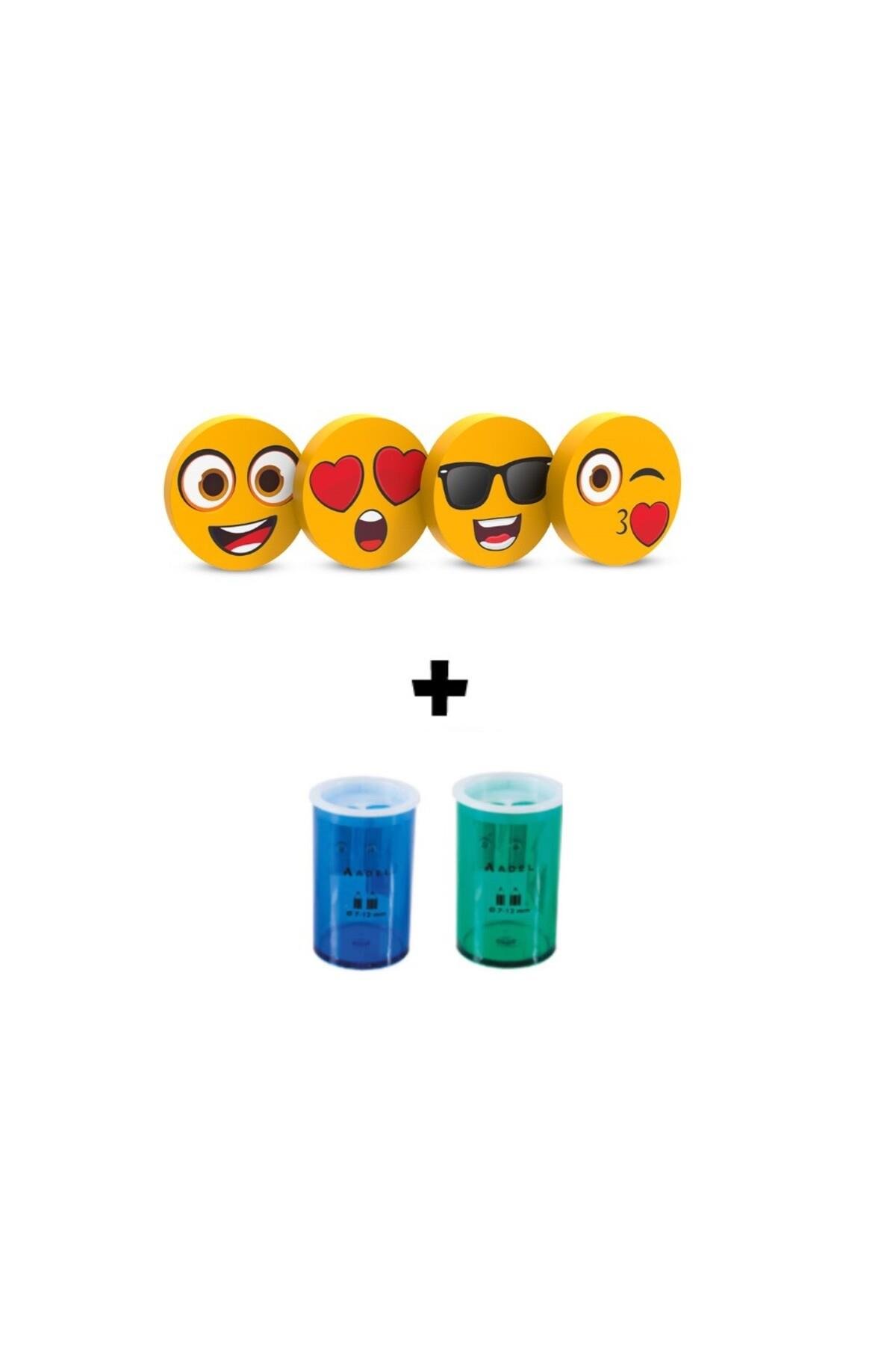 ART.52 SMILE SERİSİ 4 ADET SİLGİ VE 2 ADET 619 KALEMTRAŞ SETİ (ERKEK ÖĞRENCİ )