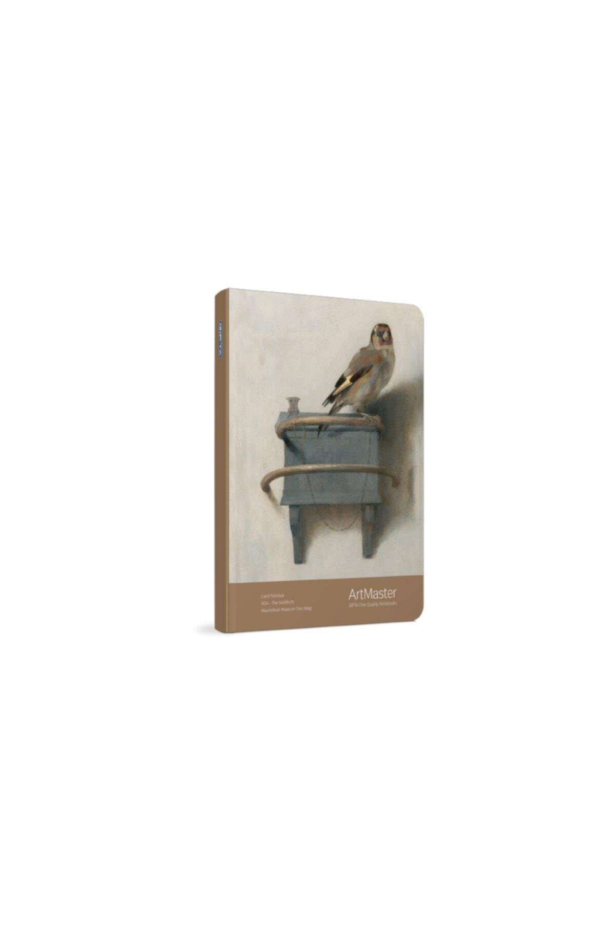 Art Master Ip Dikişli Sert Kapak Not Defteri 19x26cm 120 Yaprak Kareli (2 Li Paket) 3657