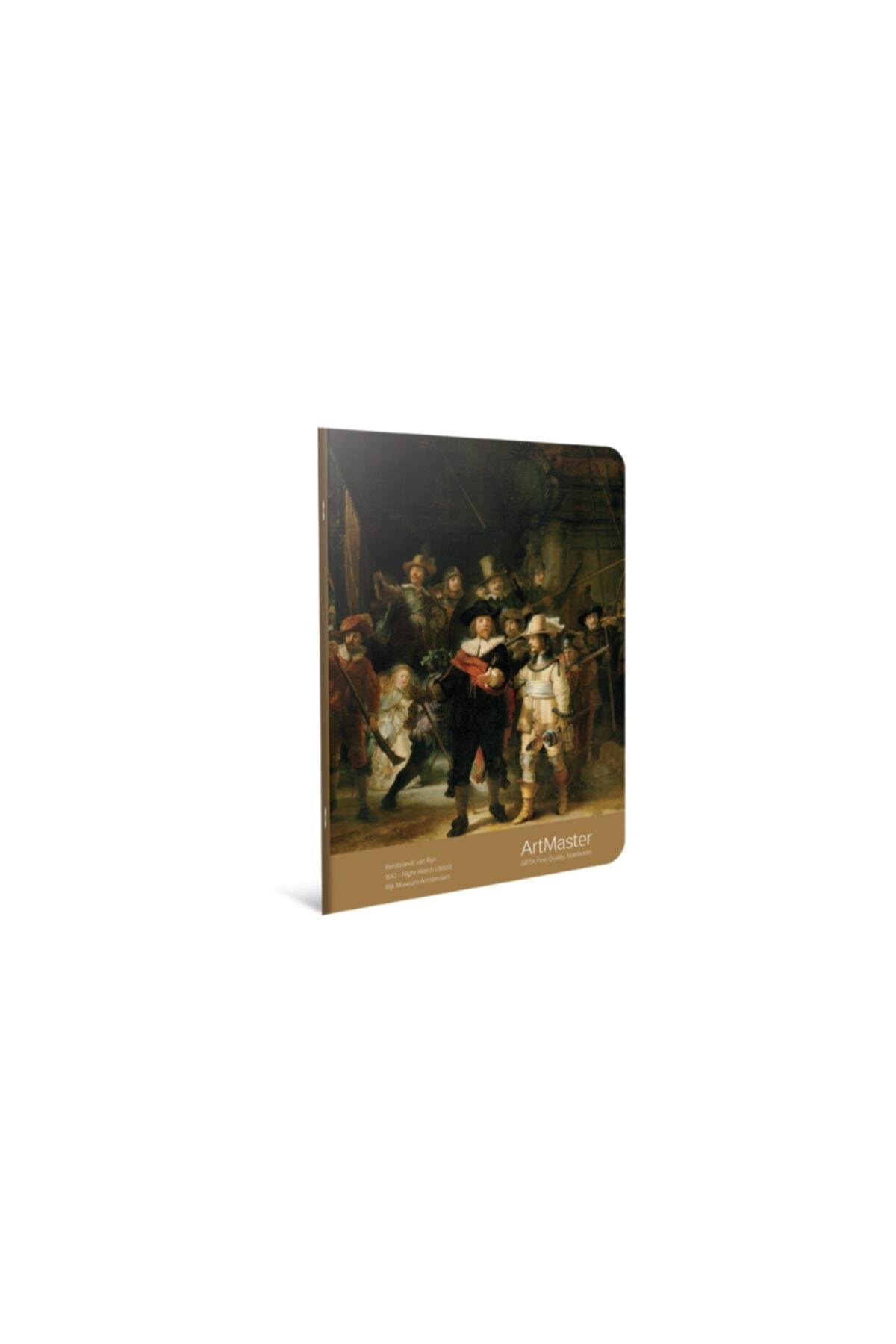 Art Master Tel Dikişli Karton Kapak Defter 19x26cm 60 Yaprak Kareli (6 Lı Paket) 3663
