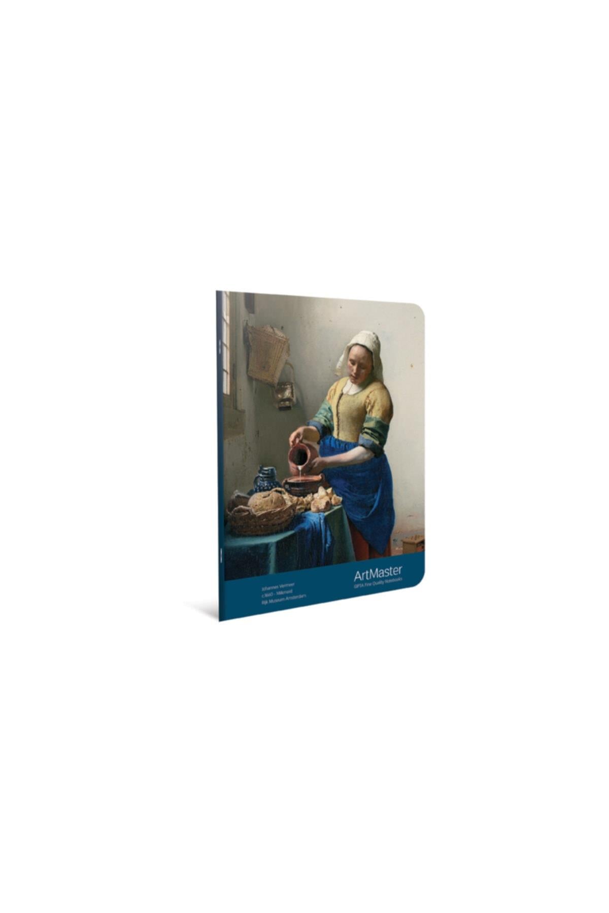 Art Master Tel Dikişli Karton Kapak Defter 19x26cm 60 Yaprak Çizgili (6 Lı Paket) 3662