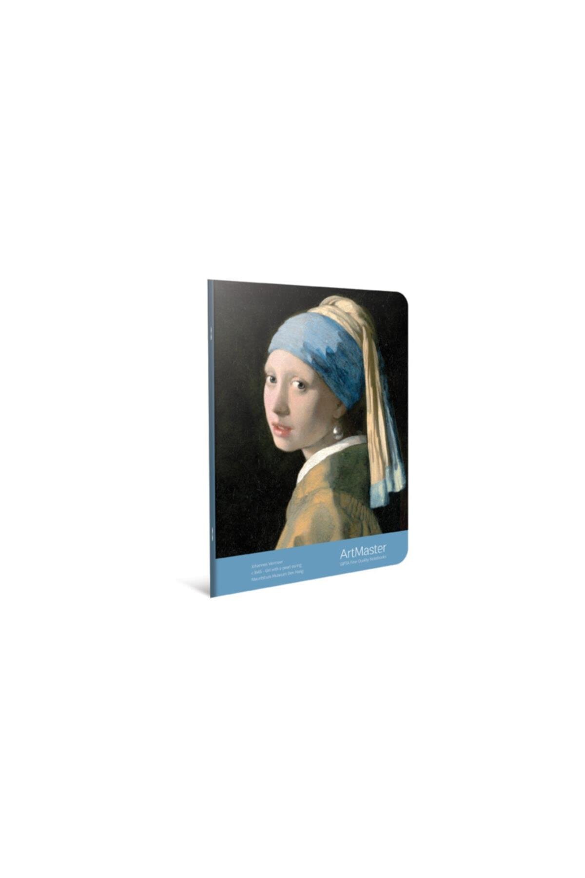 Art Master Tel Dikişli Karton Kapak Defter 17x24cm 60 Yaprak Kareli (6 Lı Paket) 3665