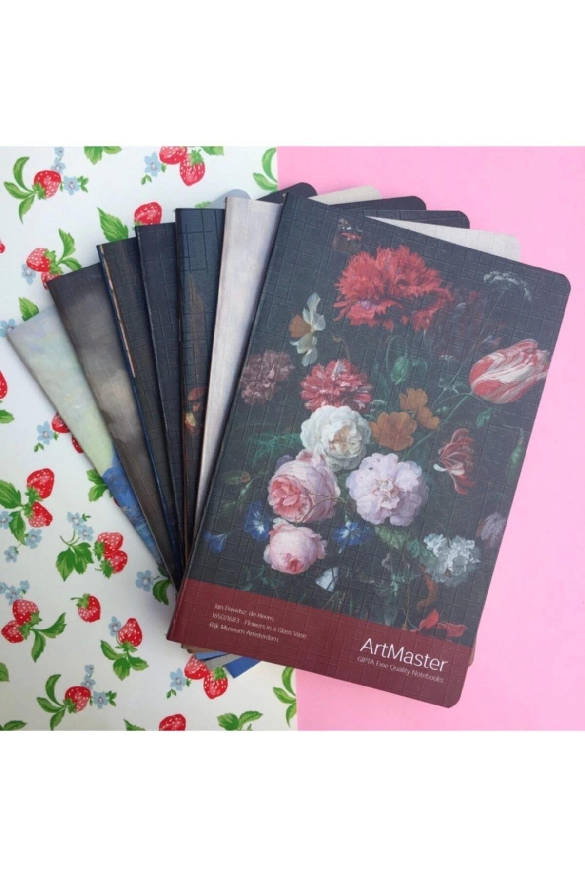 Artmaster Tel Dikiş Karton Kapaklı Çizgili 60 Yaprak Defter 17x24 Cm