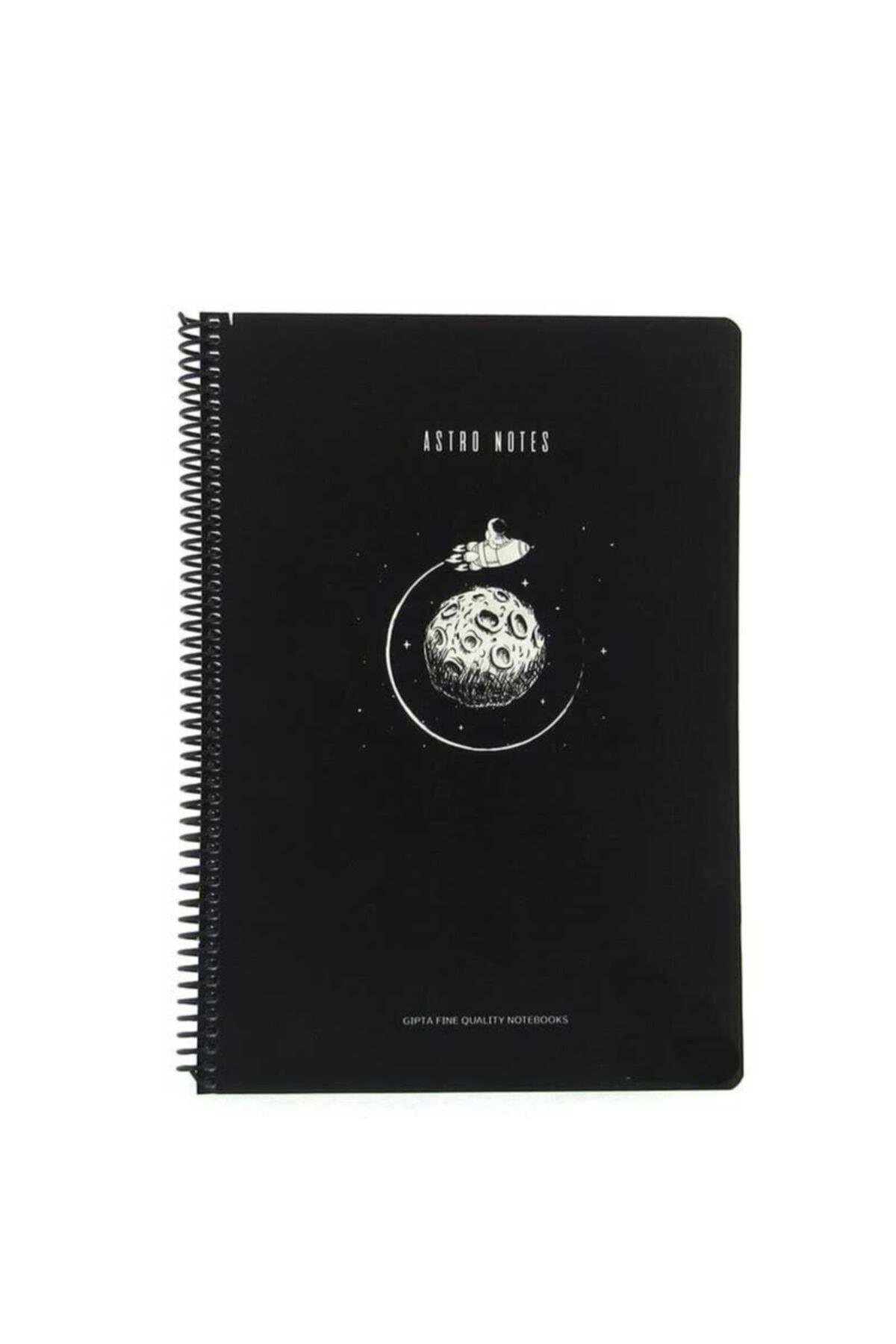 Astro Notes Spiralli A4 80 Yaprak Kareli
