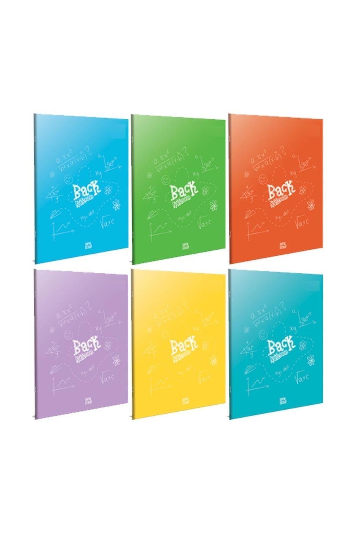 Back Sip.düz Pp Defter A4 60 Yaprak Kareli
