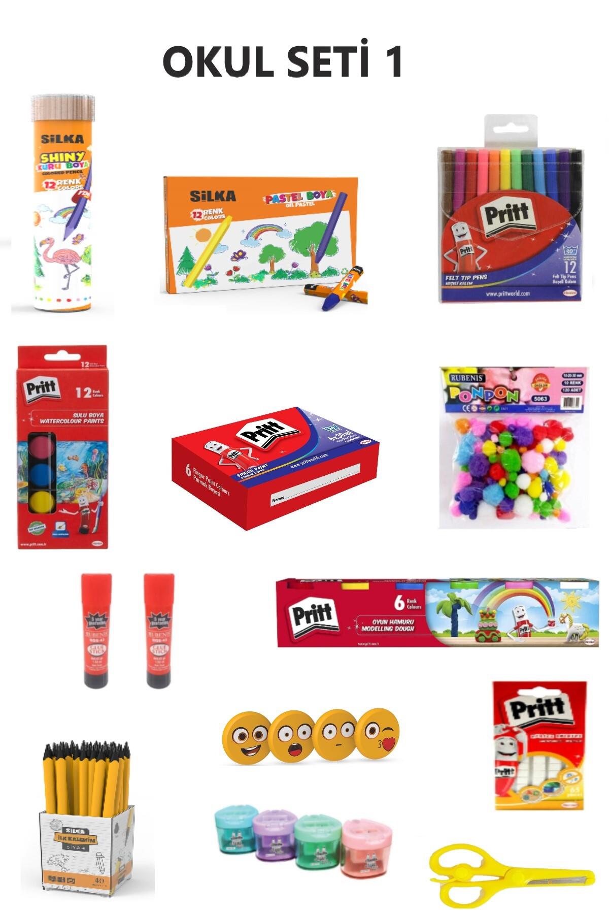 BOYAMA SETİ 1 (PRİTT-SİLKA-RUBENİS-MAS)