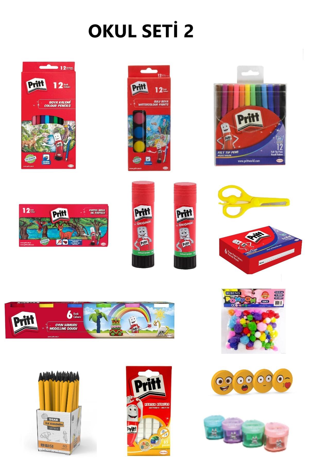 BOYAMA SETİ 2 (PRİTT- RUBENİS- SİLKA-MAS )