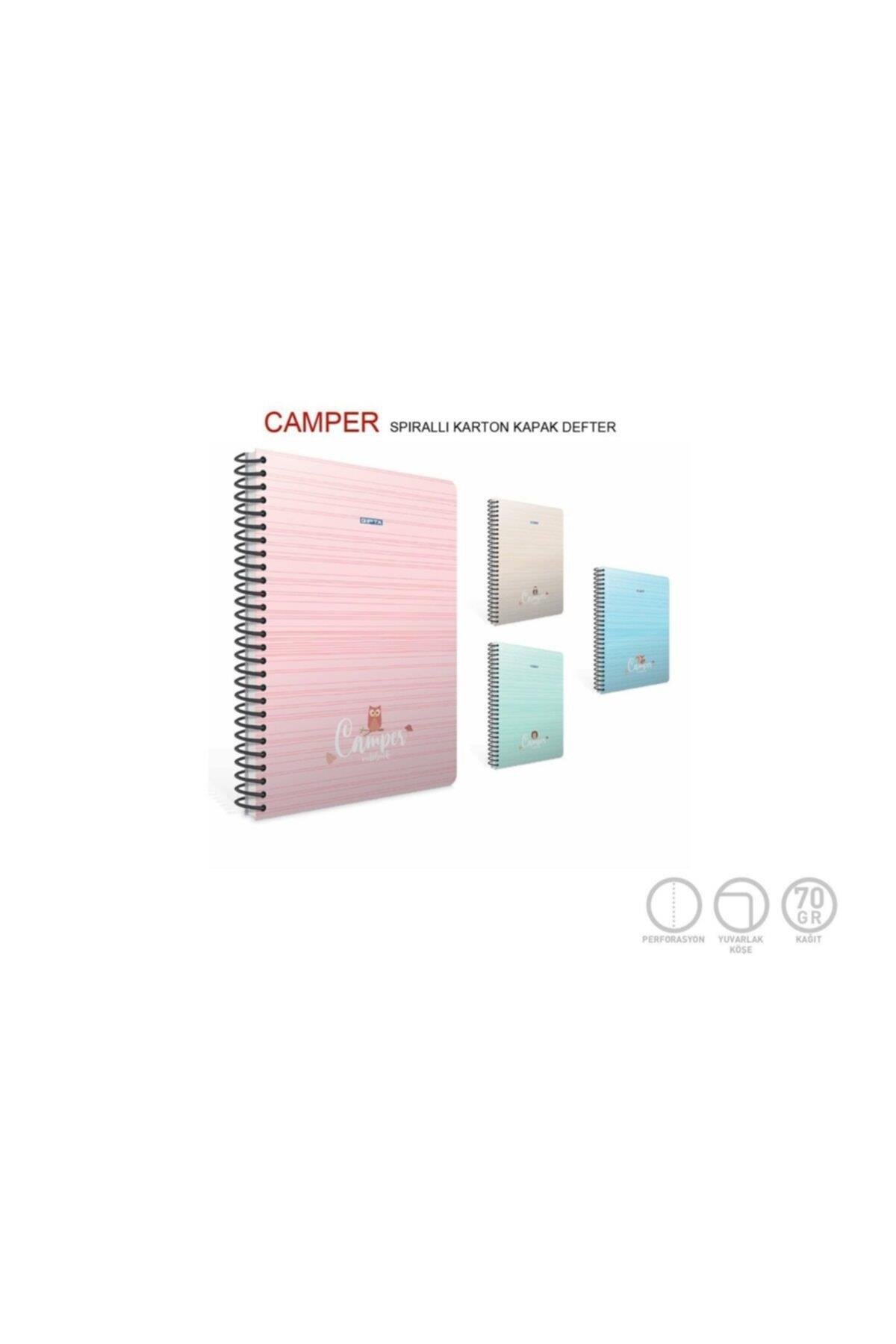 Camper Sp. Karton Kpk. Def.a4 100yp Kare.