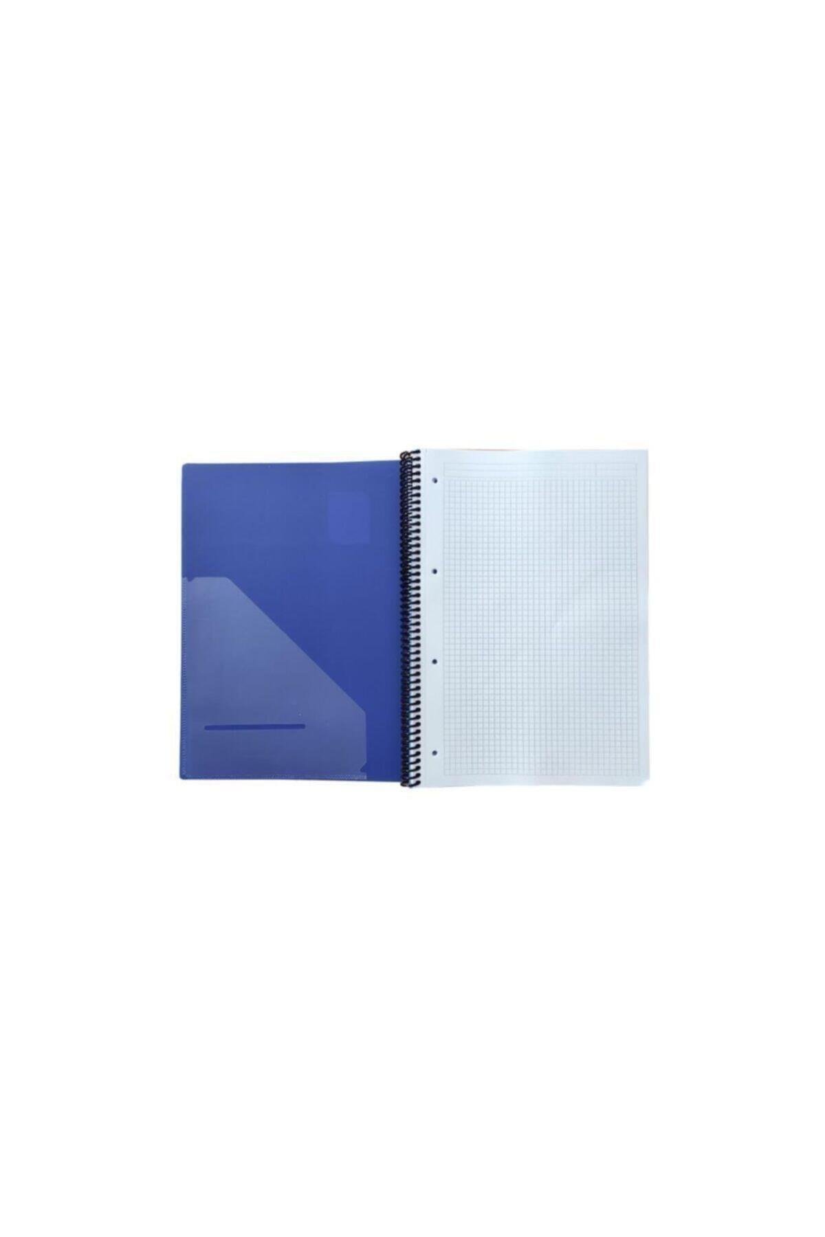 Chromo (a4) 80 Yp. Pp Kapak Spiralli Defter - Kareli (1338)