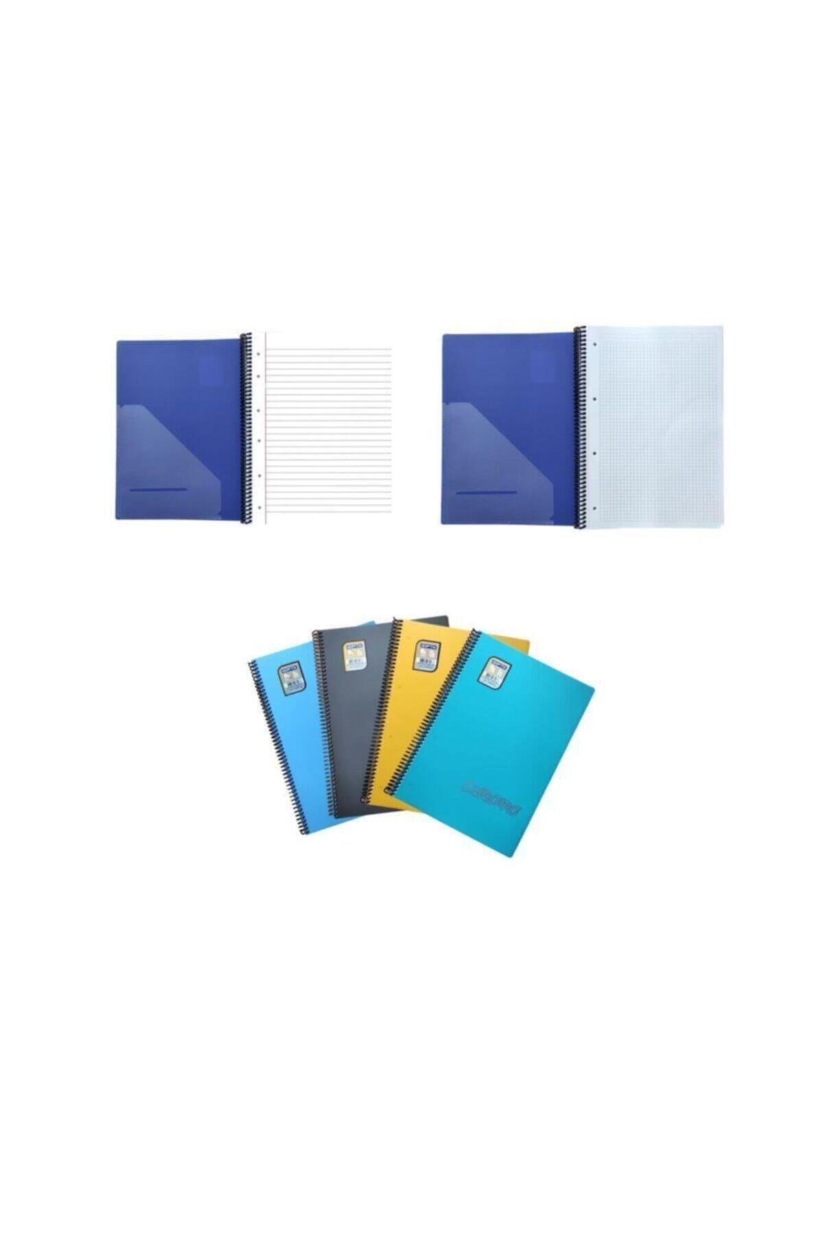 Chromo Sip. Pp. Kapak 40 Yp.defter A4 2 Çizgili + 2 Kareli