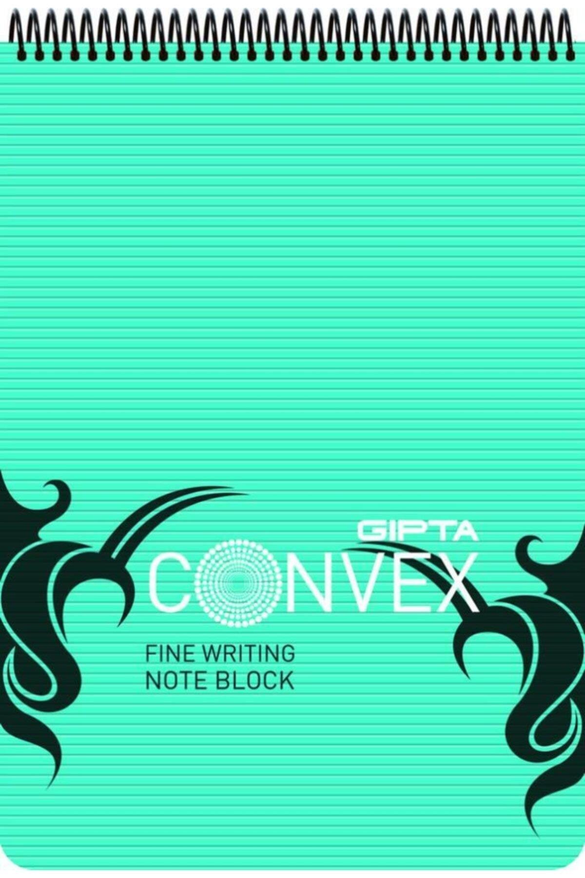 Convex A5 Spiralli Pp Kapak Bloknot (not Defteri) 100 Yaprak Kareli (6 Lı Paket) 1396