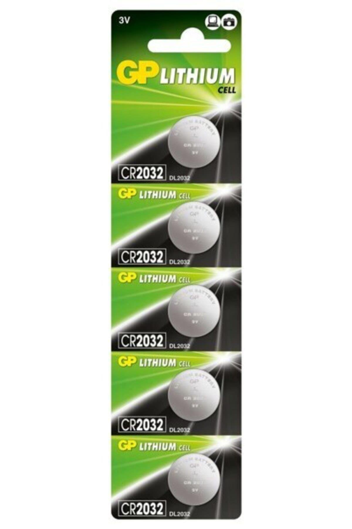 Cr 2032 Pil 5 Adet