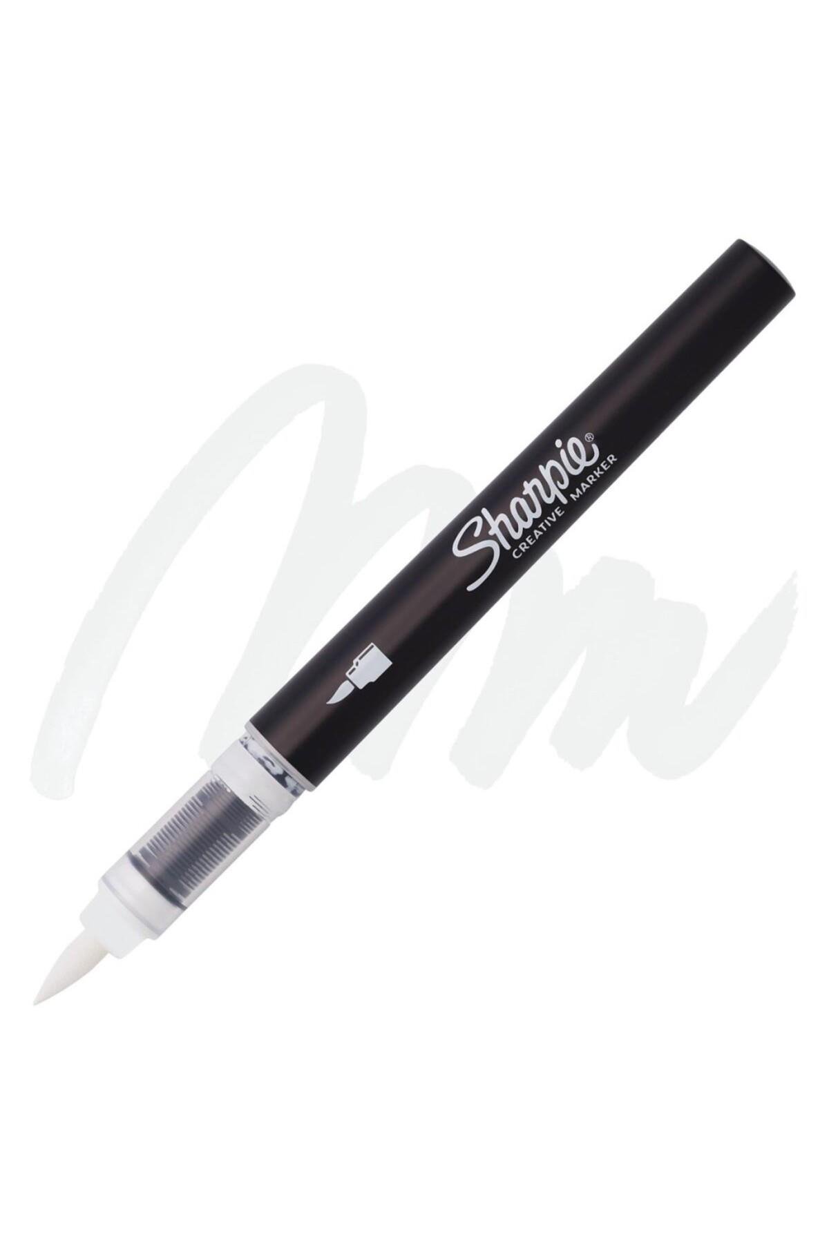 Creative Akrilik Marker Beyaz- Fırça Ucu