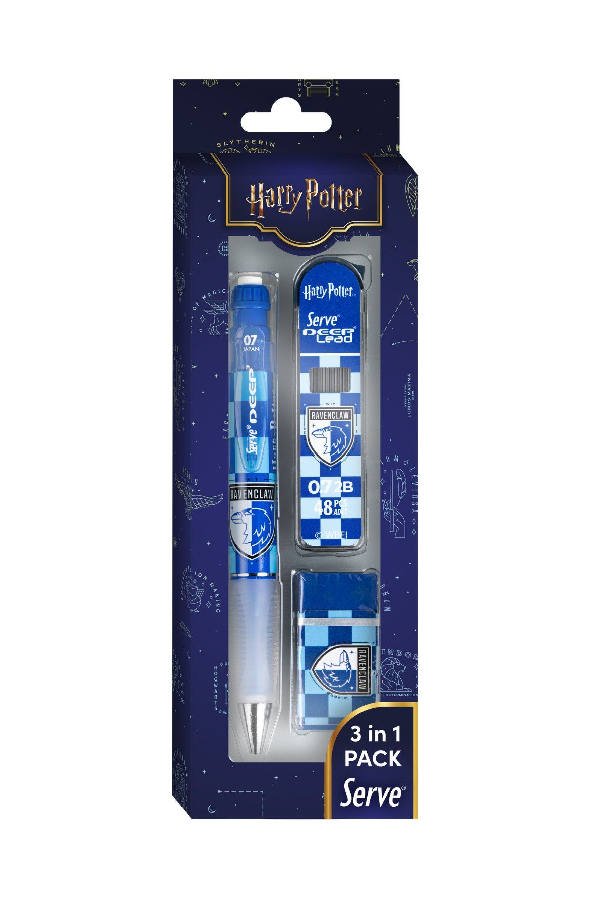 Deep Harry Potter Damalı 3'lü Set