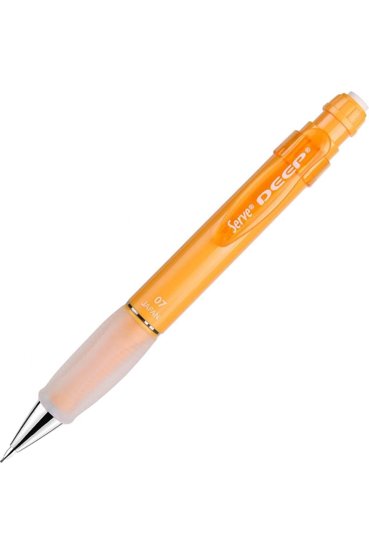 Deep Pastel 0.7mm Mekanik Kurşun Kalem - Mustrad Yellow