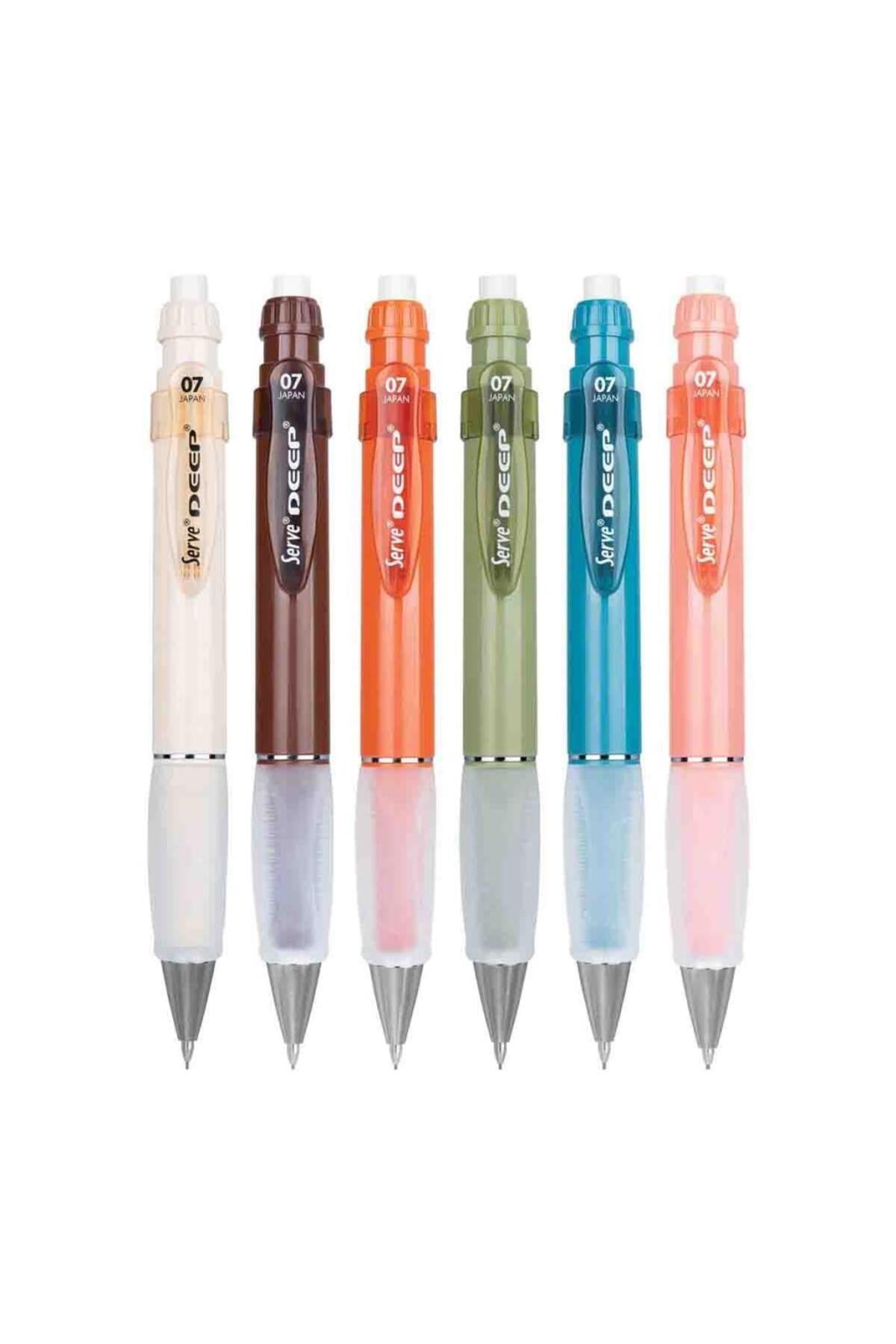Deep Uçlu Kalem Toprak Tonları 0.7 mm 6'lı Set