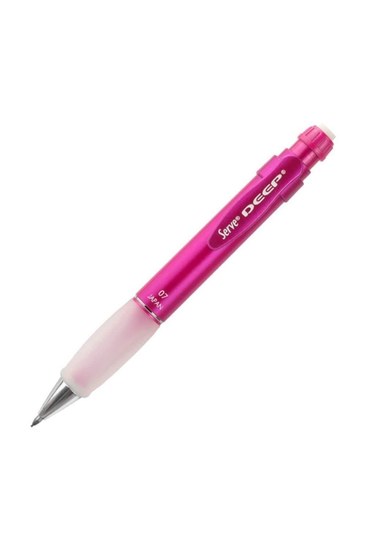 Deep Versatil Kalem 0.7 Mm Metalik Pembe