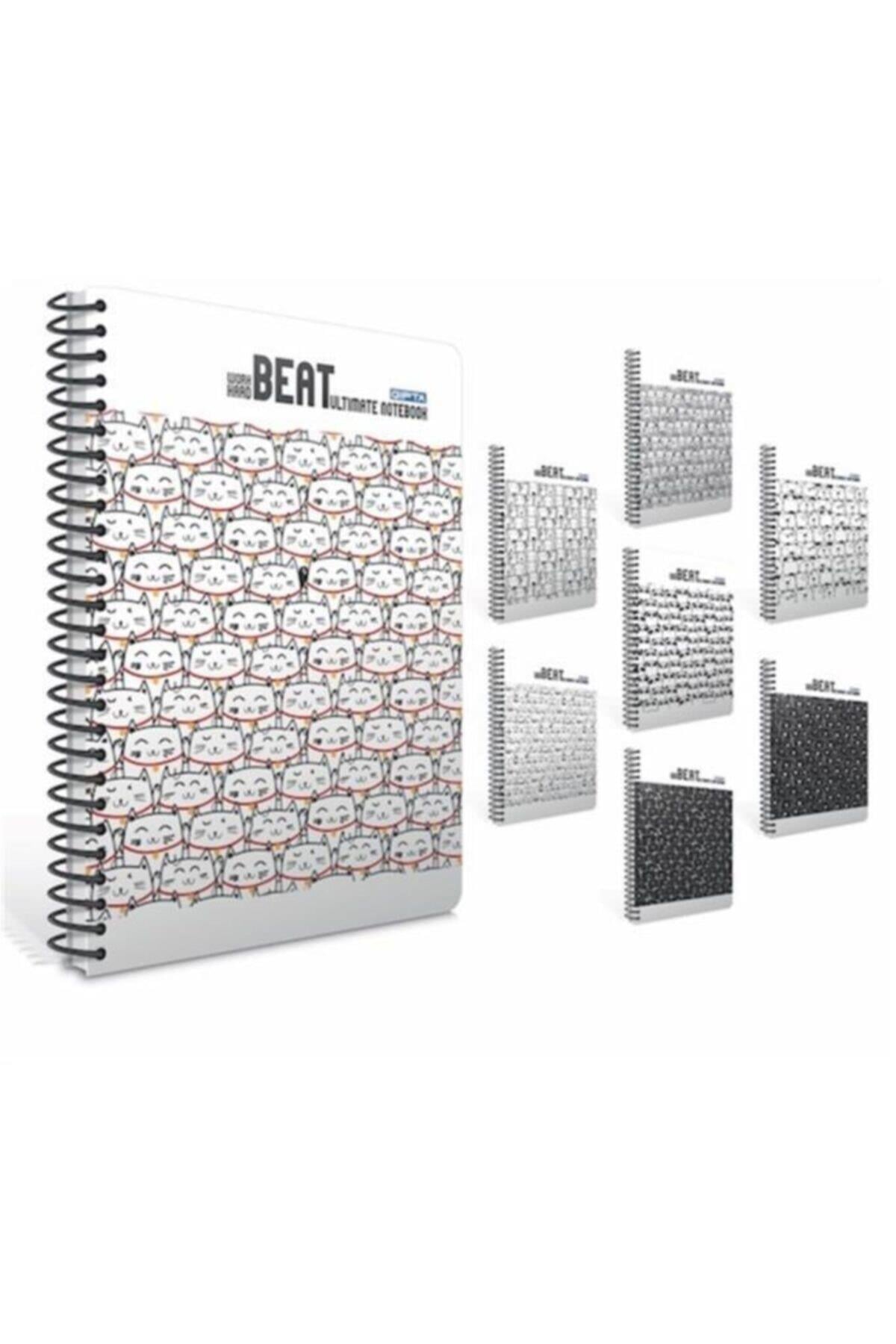 Def. A4 Beat Spr. Karton 80yp.çiz.4221