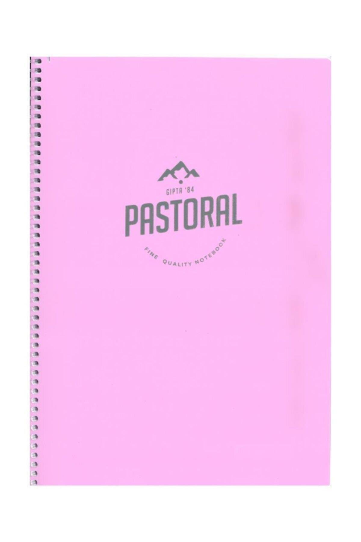 Defter 72 Yp. Çizgili Spr. Pp. Kpk. Mor Pastoral 17x24 cm