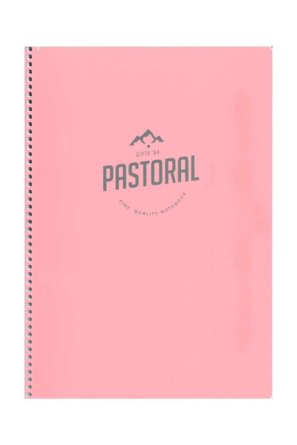 Defter 72 Yp. Kareli Spr. Pp. Kpk. Pembe Pastoral 17x24 cm