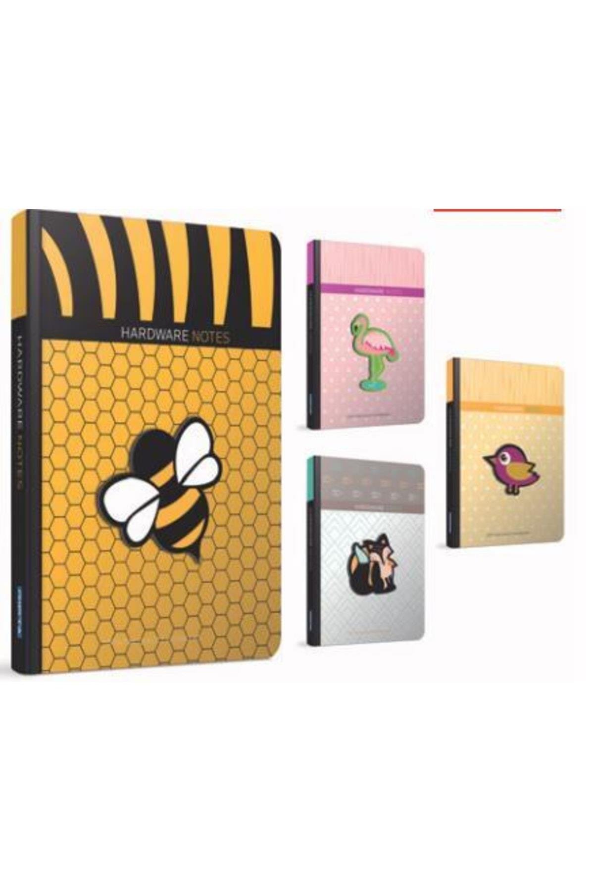 Defter Hardware Sert Kapak 13x21 120 Yp Çizgili 4629 / Gıpta