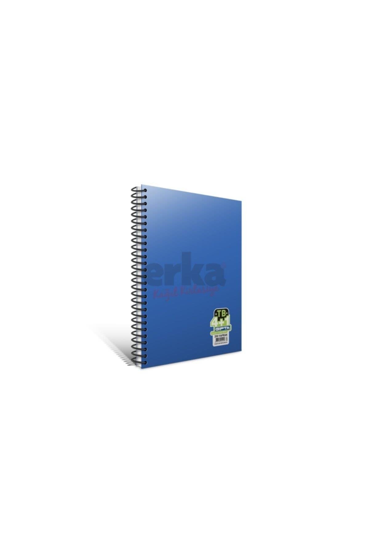 Defter- Tb Spırallı Spr Pp Kapak A4 200 Yp 4+1