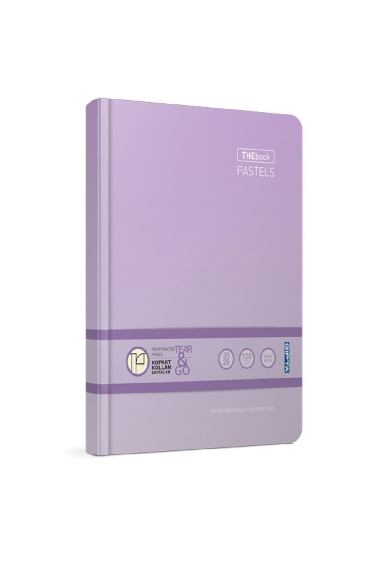 Defter Thebook Pastel Sert Kapak Kareli 120 Yp 17x24 3310