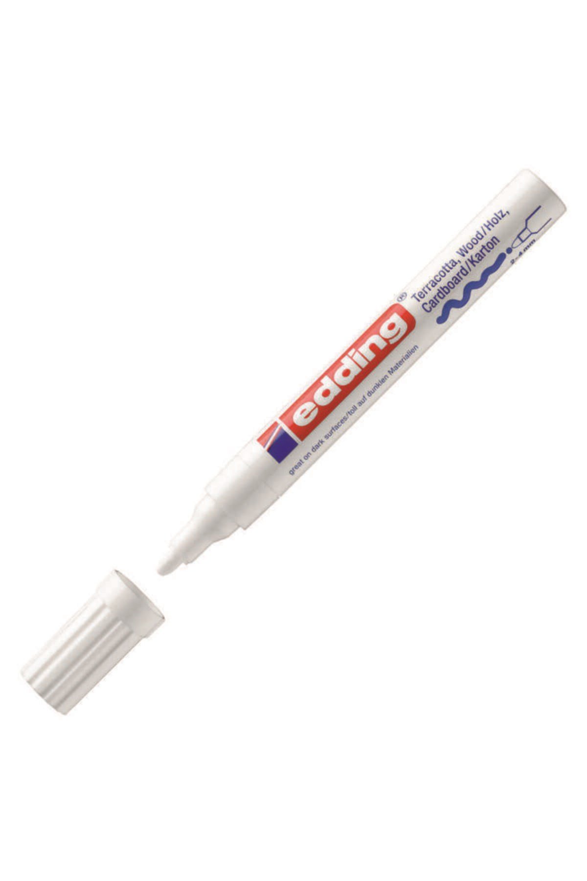 E-4000 Beyaz Dekorasyon Marker