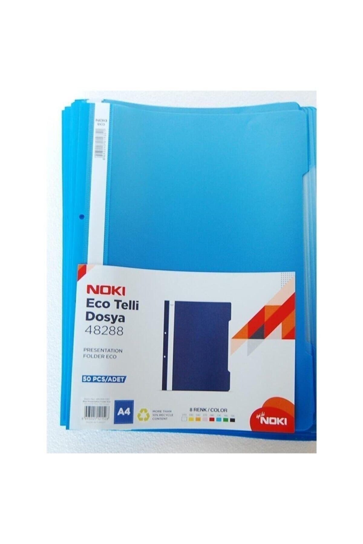 Eco Telli Dosya Mavi 100lü