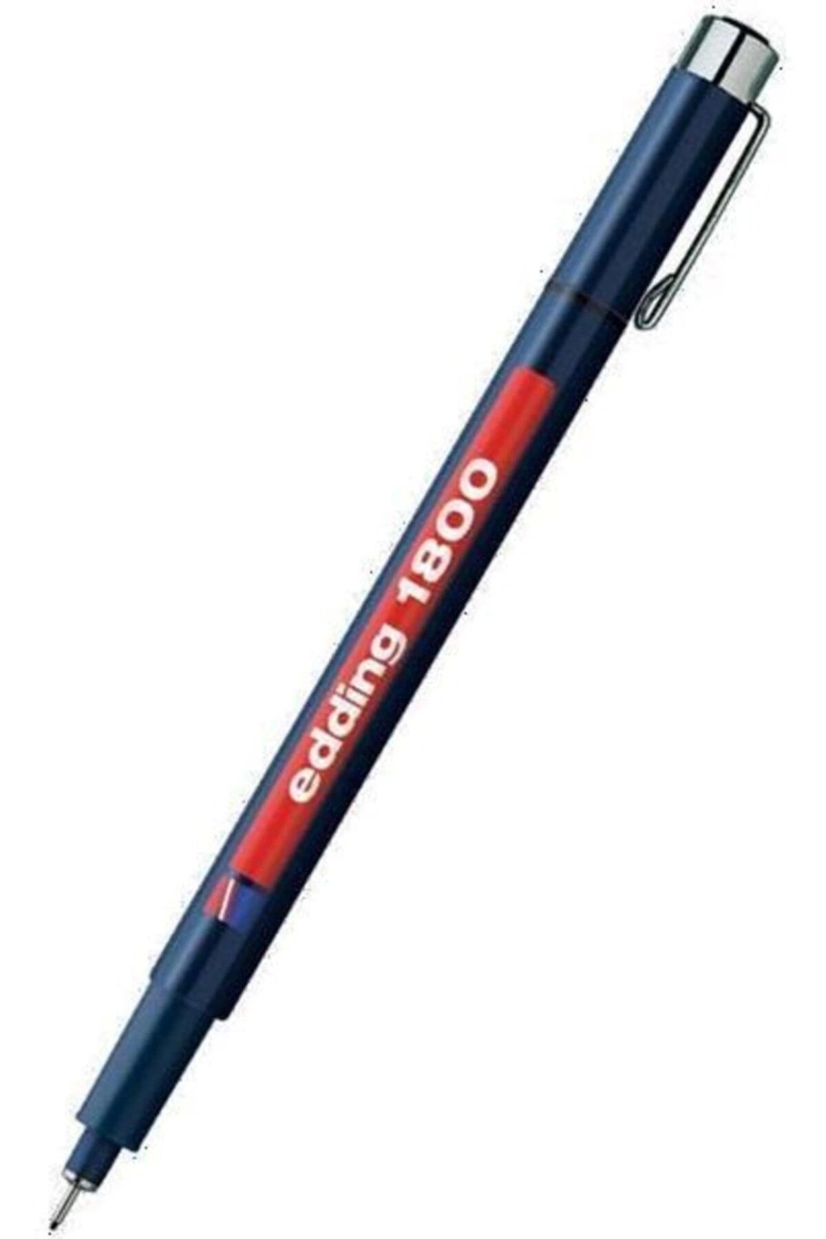 Eddıng E-1800 0.2 Mm Siyah Teknik Çizim Kalemi