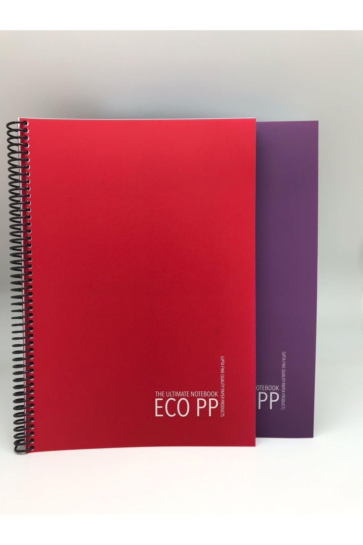 Eko Pp Spiralli Pp Kapak Defter A4 100 Yaprak Çizgili 2'li
