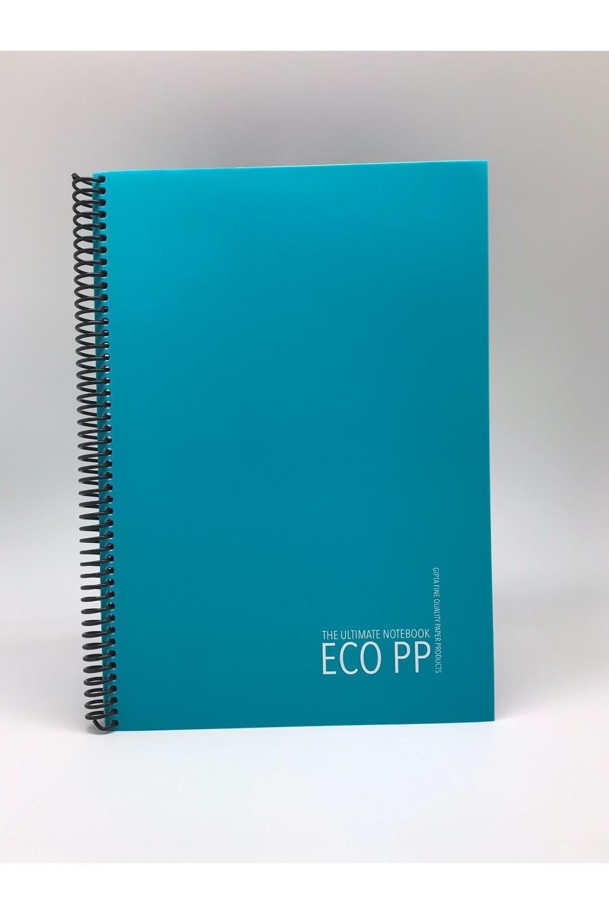 Eko Pp Spiralli Pp Kapak Defter A4 100 Yaprak Kareli