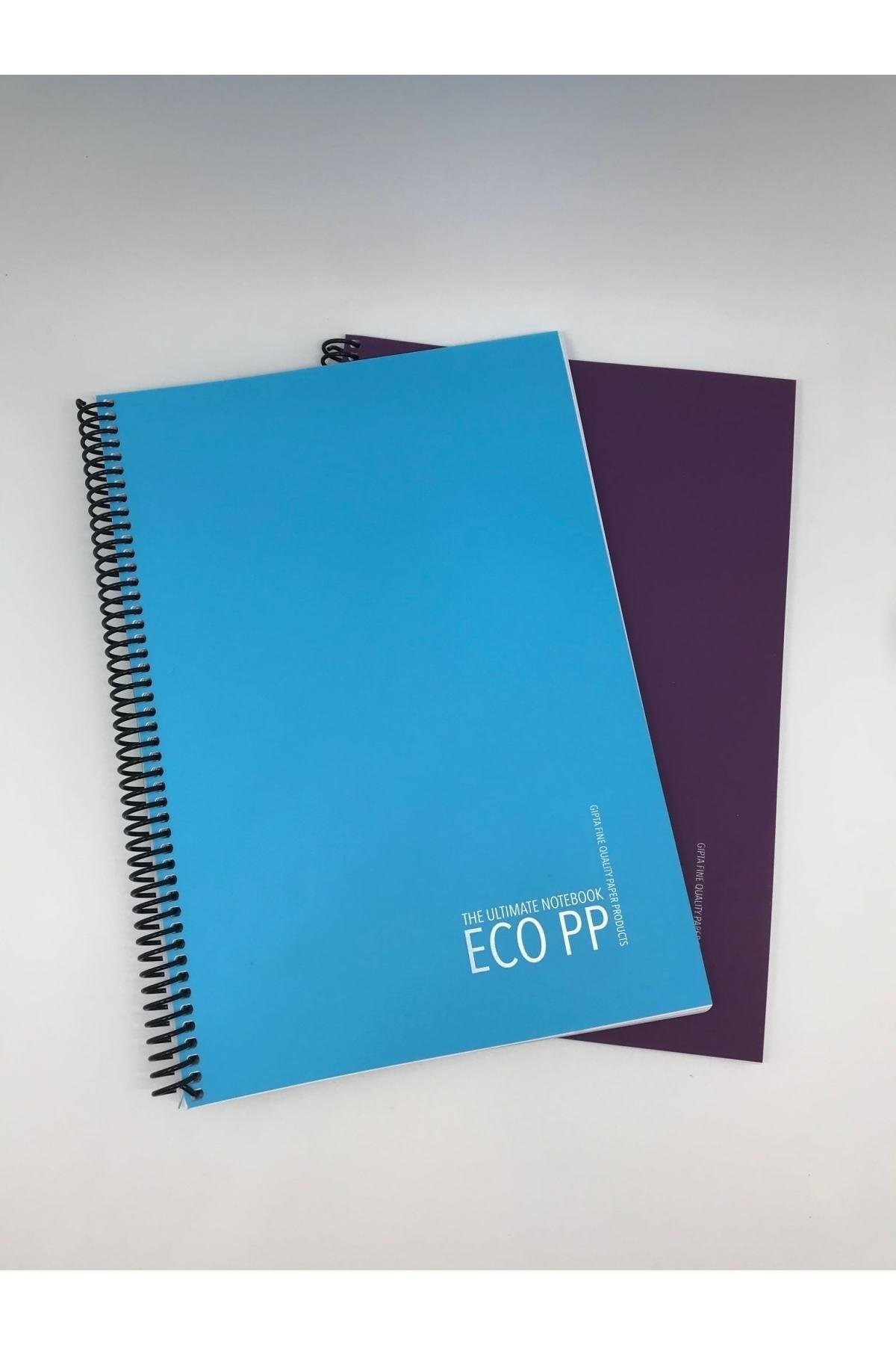 Eko Pp Spiralli Pp Kapak Defter A4 100 Yaprak Çizgili 2'li