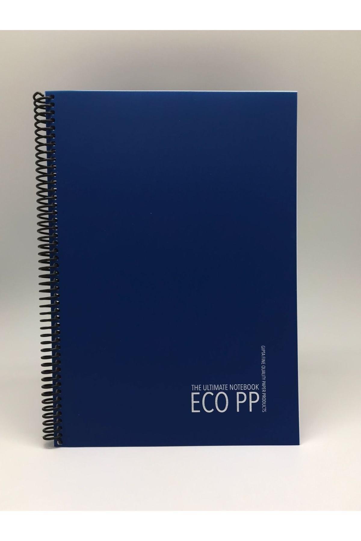 Eko Pp Spiralli Pp Kapak Defter A4 120 Yaprak Kareli