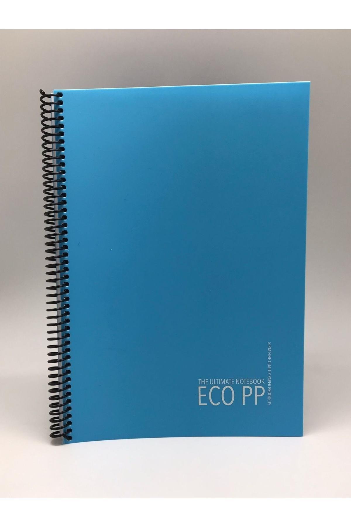 Eko Pp Spiralli Pp Kapak Defter A4 60 Yaprak Kareli