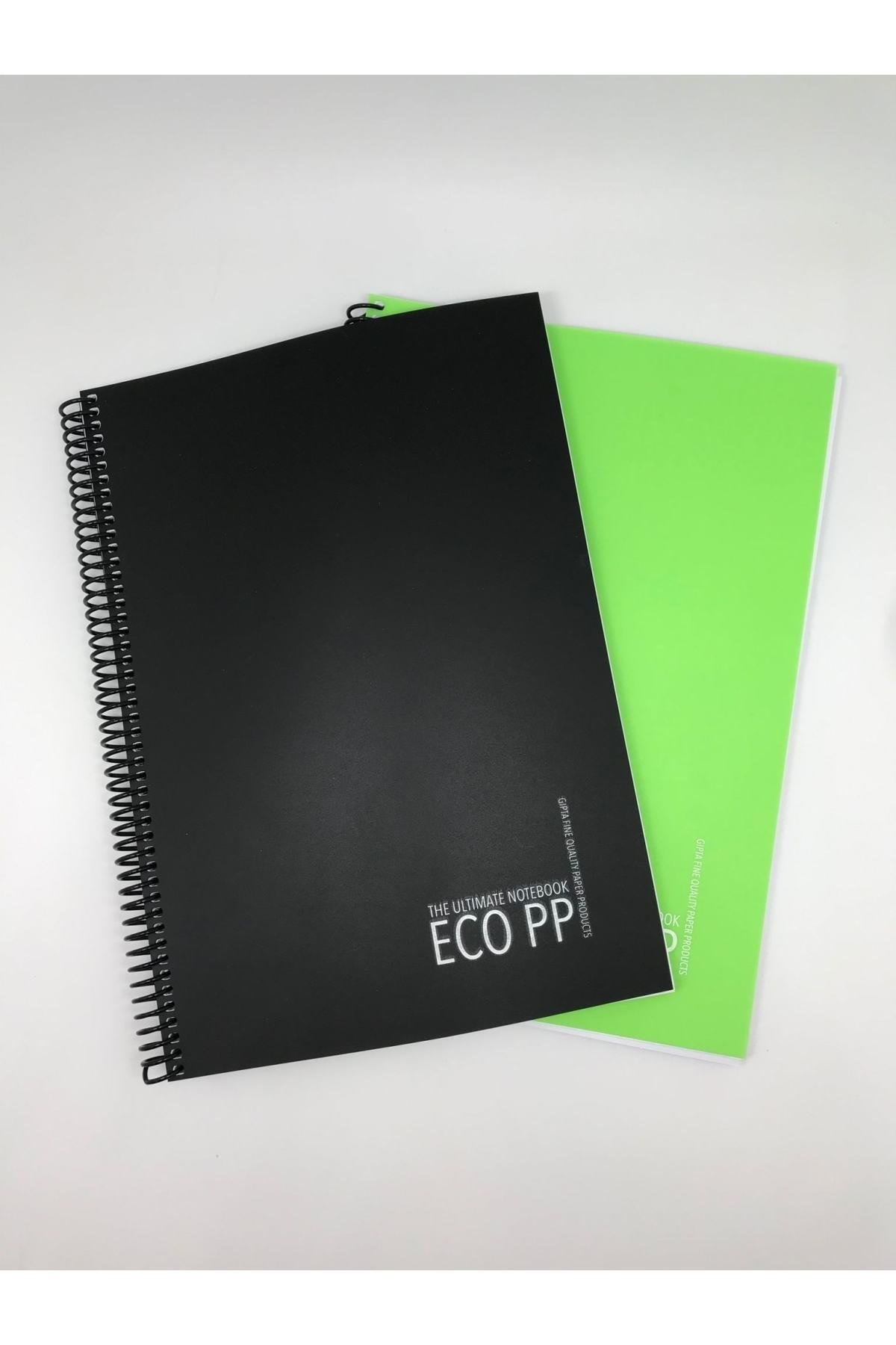 Eko Pp Spiralli Pp Kapak Defter A4 80 Yaprak Çizgili 2'li