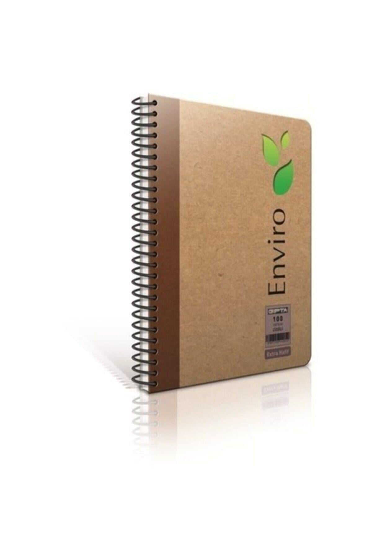Enviro A-4 Spiralli Sert Kapak Defter 100-0