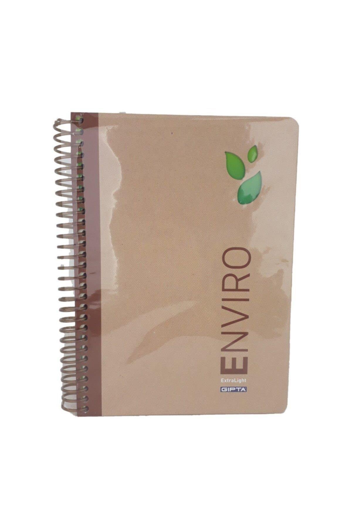 Enviro Extra Lıght Sert Kapak A4 Düz Spiralli