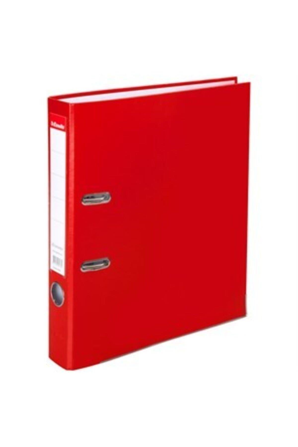Esselte 9945-25 Klasör Ekonomik Dar Kırmızı