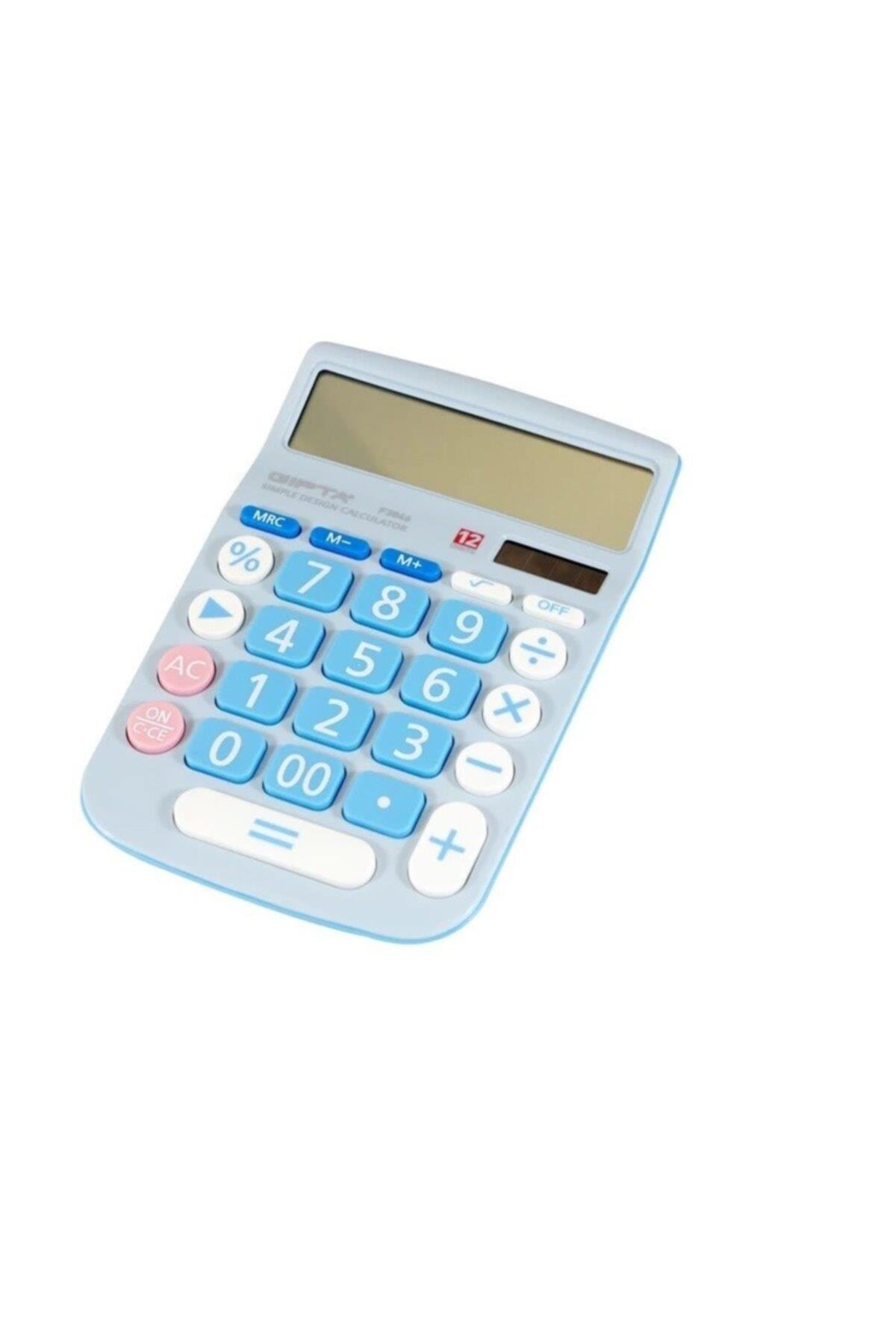F3046 12 Haneli Hesap Makinesi
