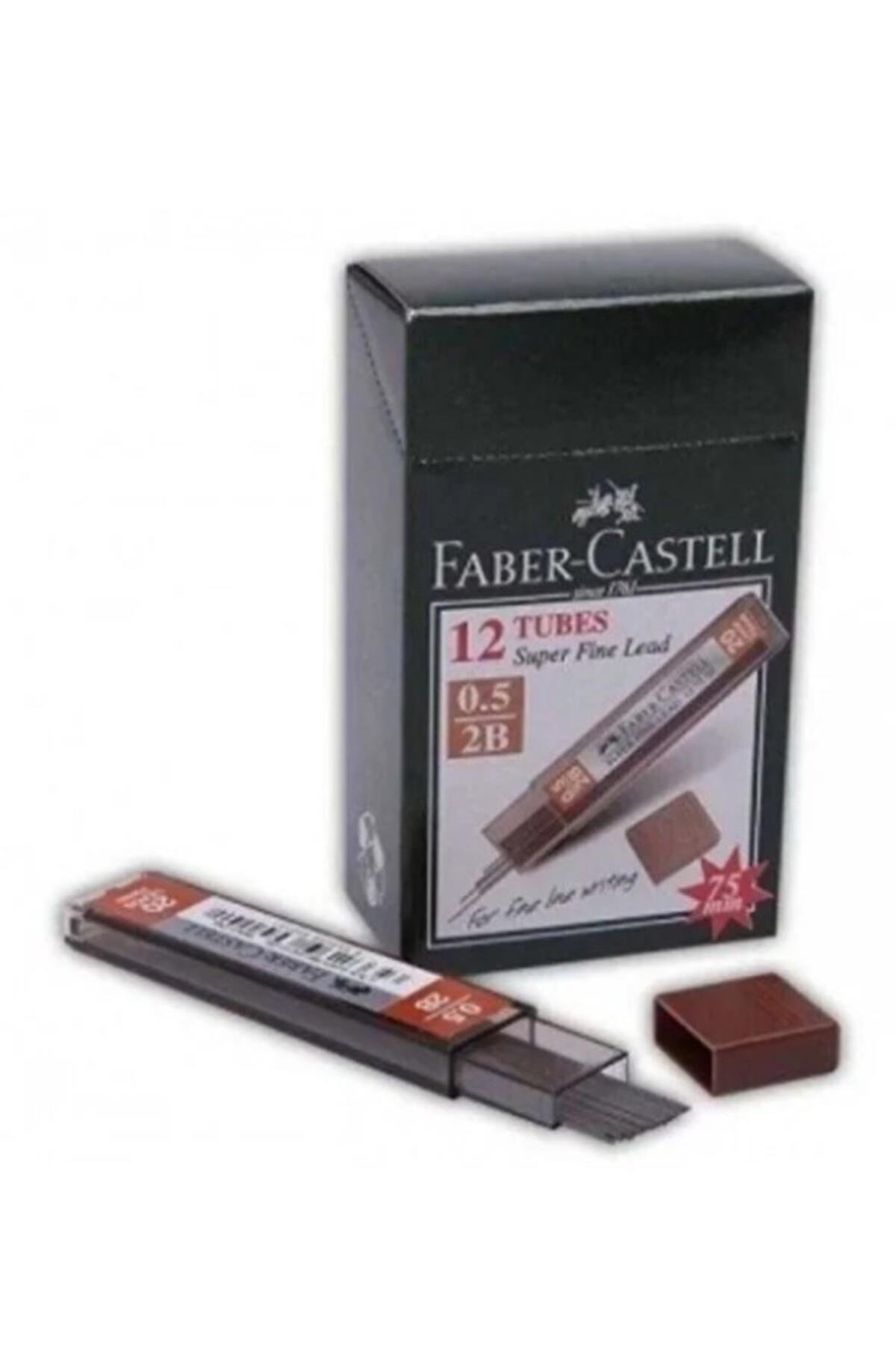 Faber-castell Super Fine Min Kalem Uçu Siyah 0.5 Mm 2b ×12 Adet
