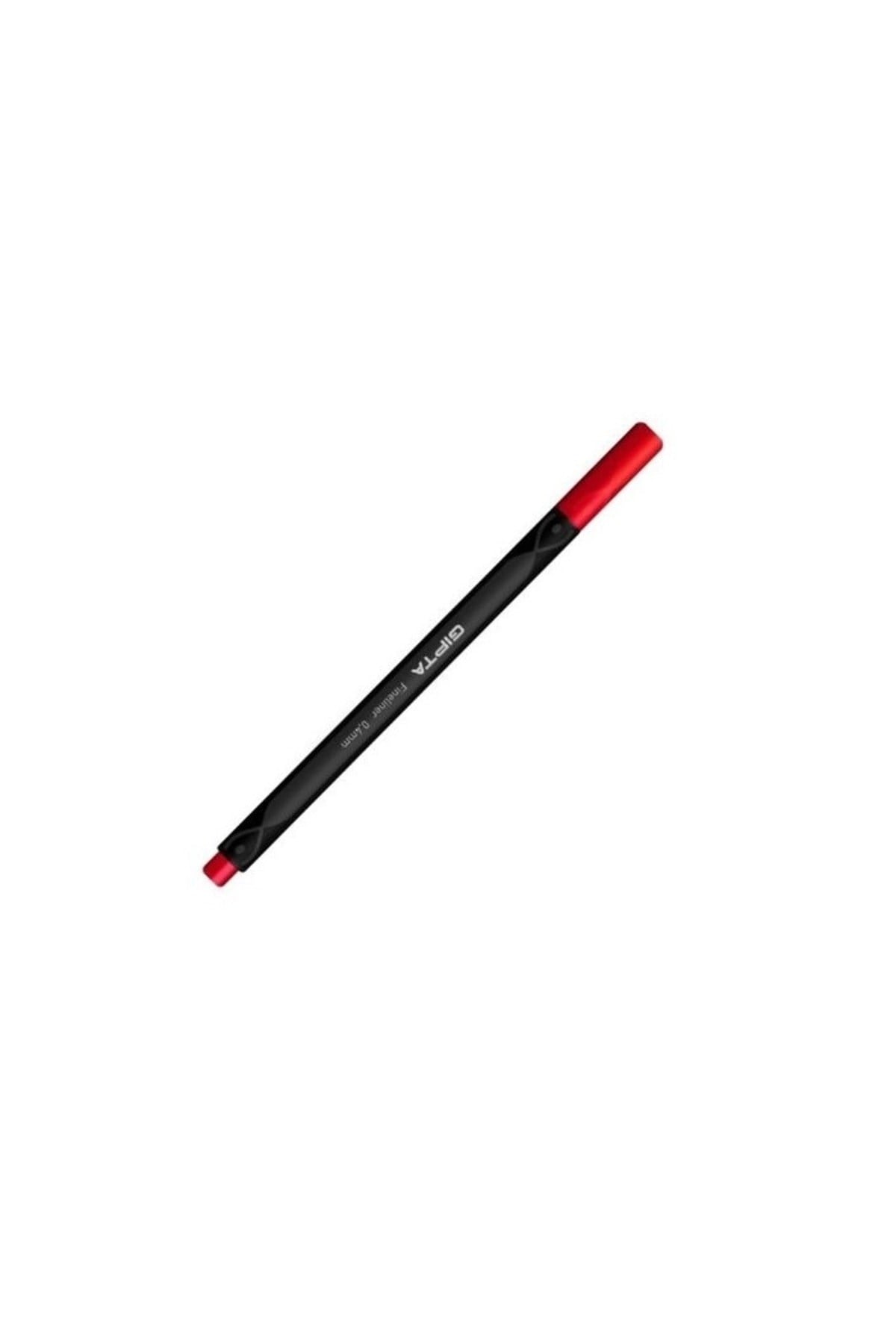 Fineliner 0.4 mm Kırmızı Kalem