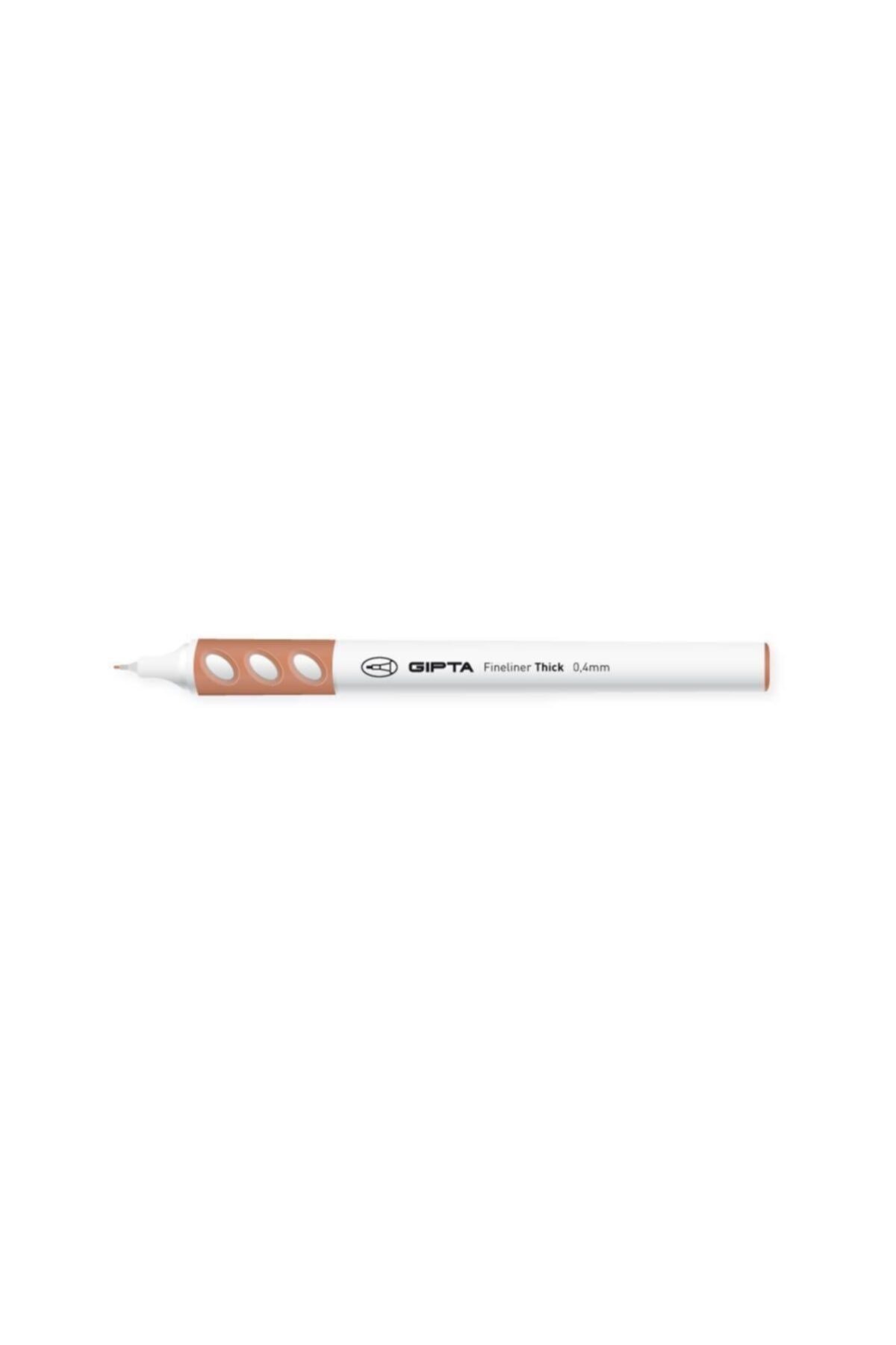 Fineliner Thick 0.4 Mm Kahverengi Kalem