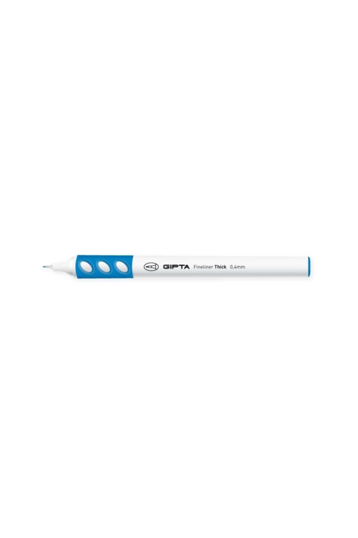 Fineliner Thick 0.4 Mm Mavi Kalem