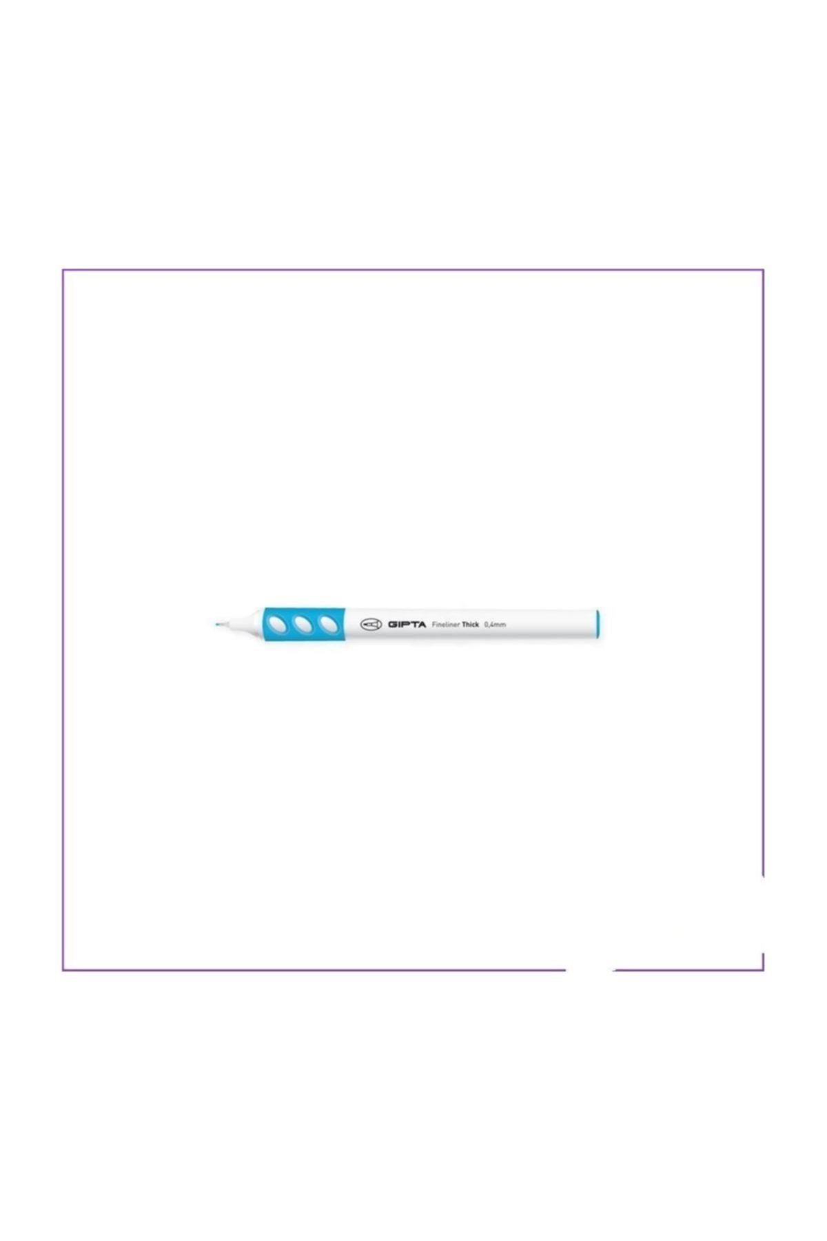 Fineliner Thick 0,4 Mm Keçeli Uçlu Stabilo Kalem Turkuaz