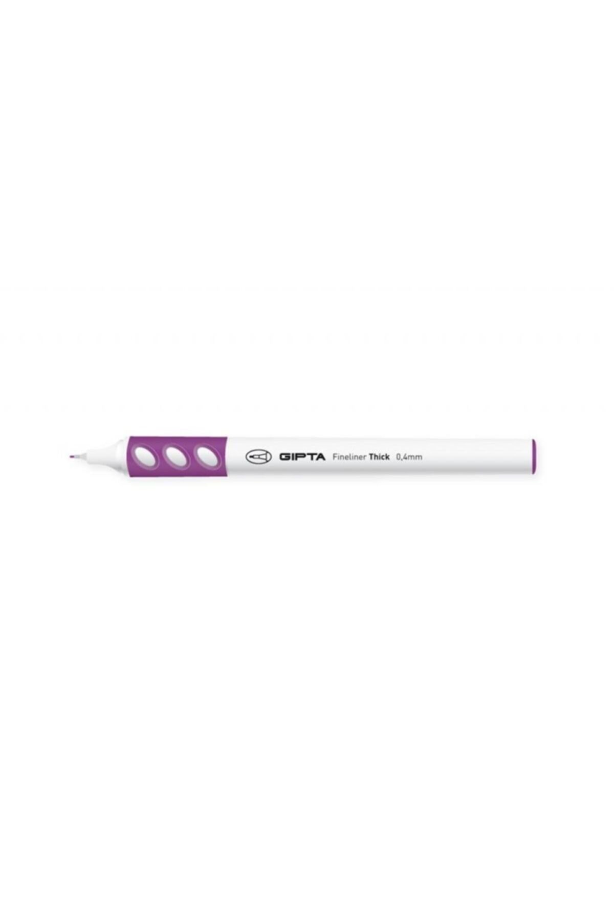 Fineliner Thick  Keçeli Uçlu Stabilo Kalem Mor 0,4 mm