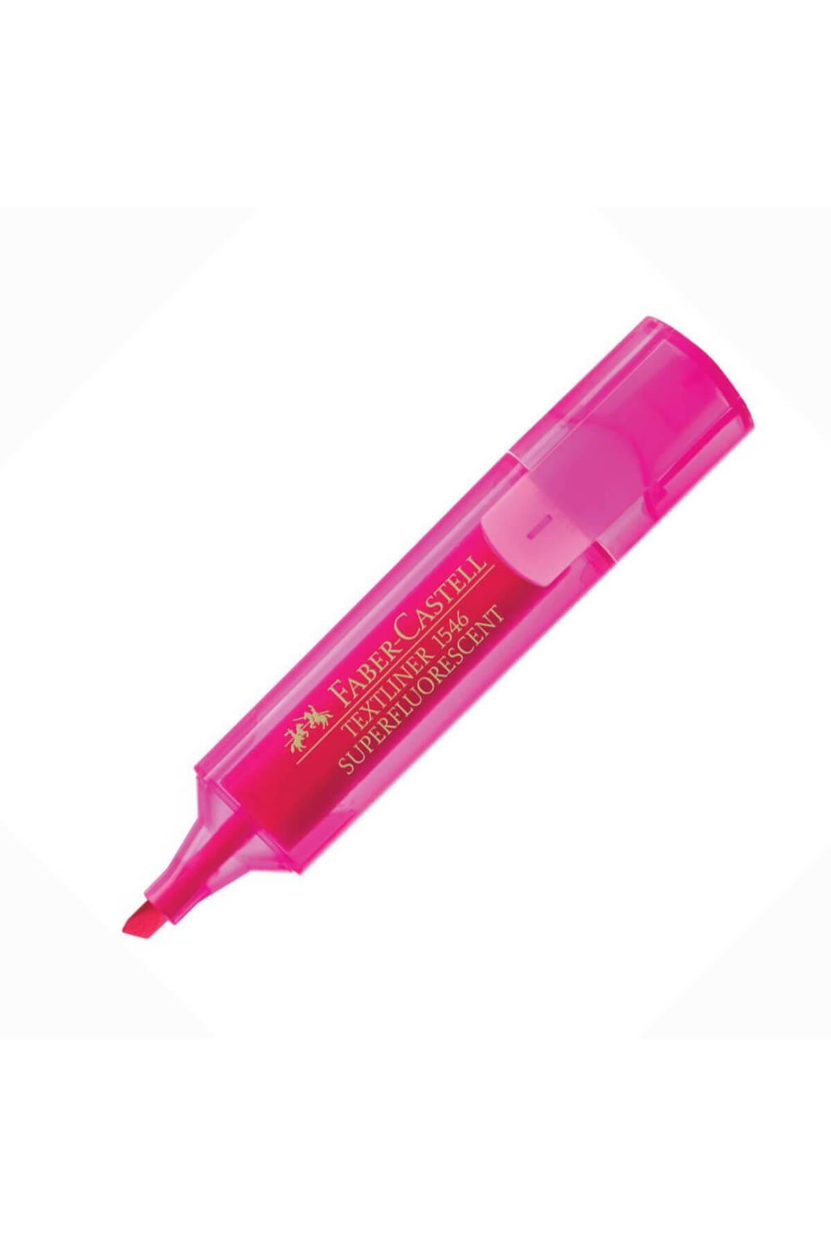 Fosforlu Kalem (Şeffaf Gövde) Pembe