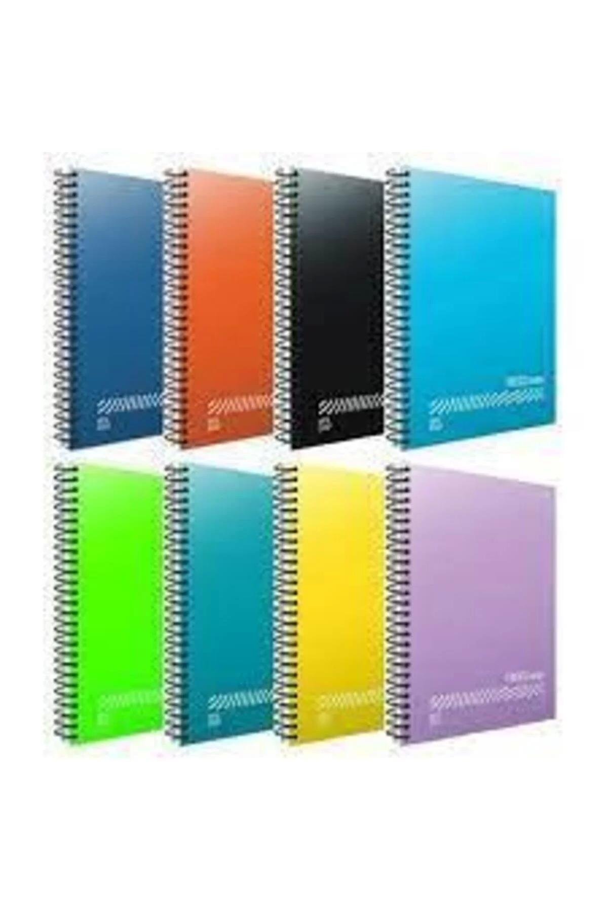 Fresco Spiral Düz Pp Defter (A4) 72 Yaprak ( Çizgili )