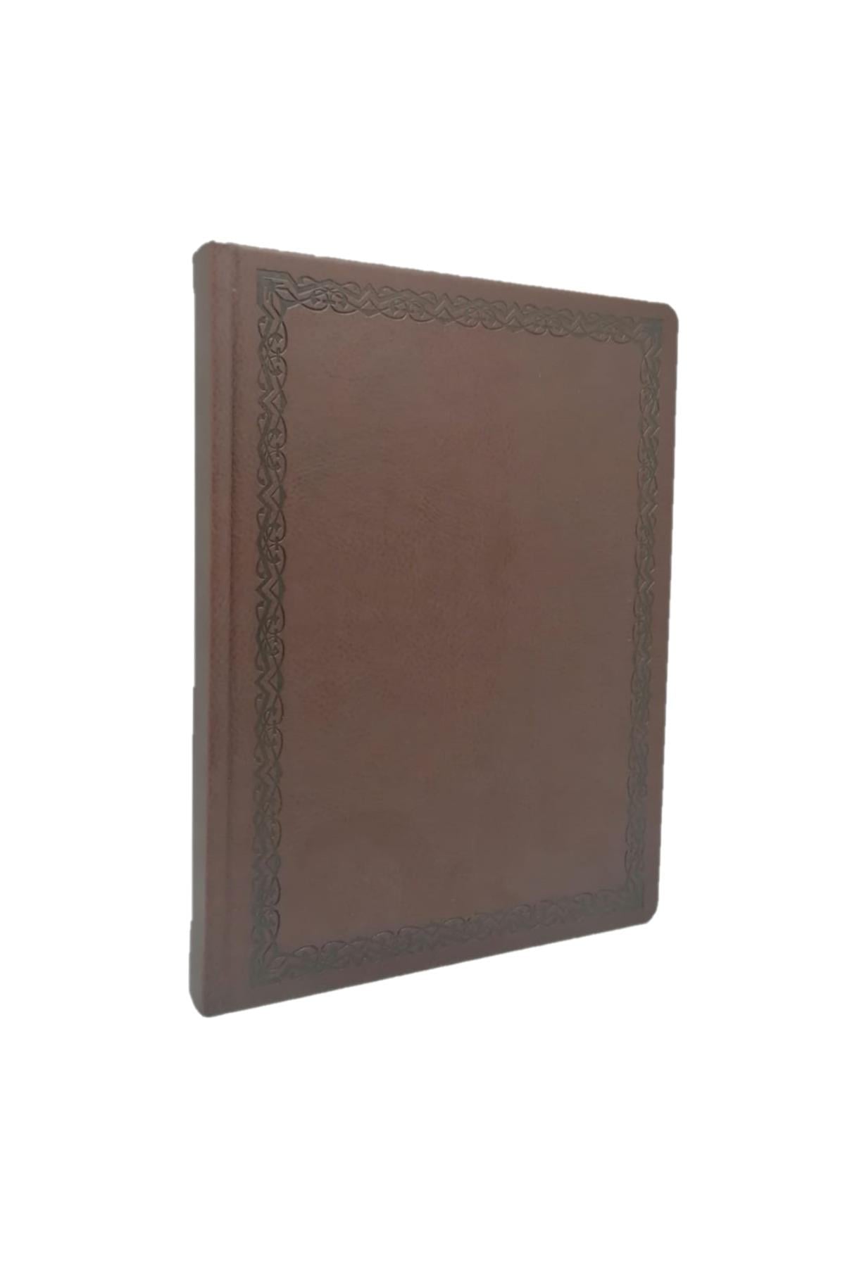 GIPTA ŞEREF DEFT. İP.DKŞ.DERİ KAP.DEF.20x28 160YP. KOYU KAHVERENGİ
