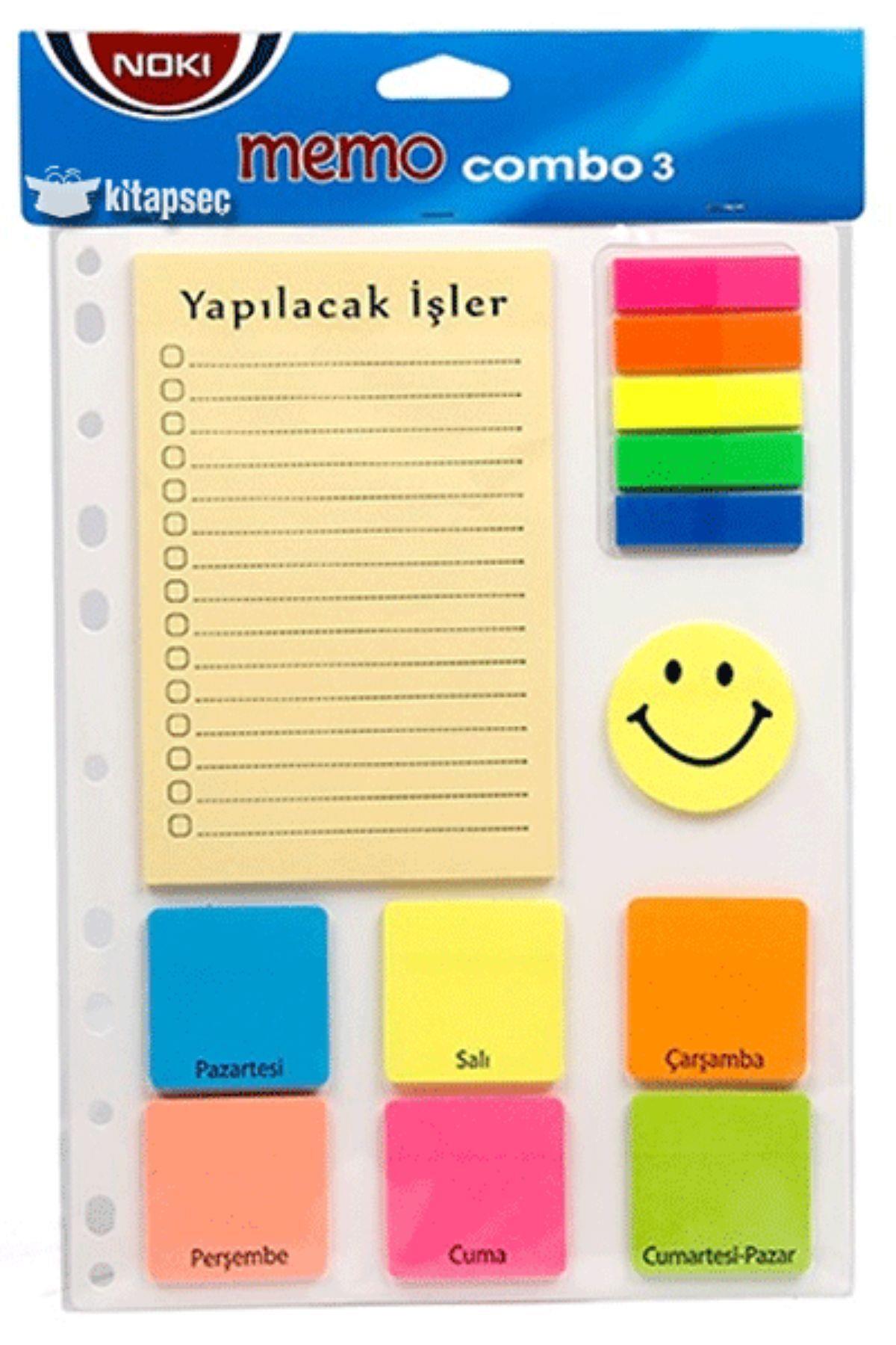 Günlük Planlamalı Postit Memo Combo Yp
